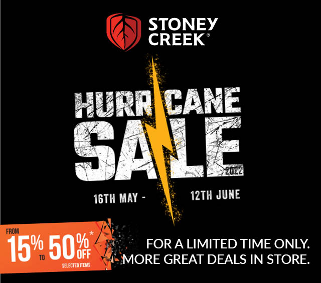 Stoney Creek Hurricane Sale