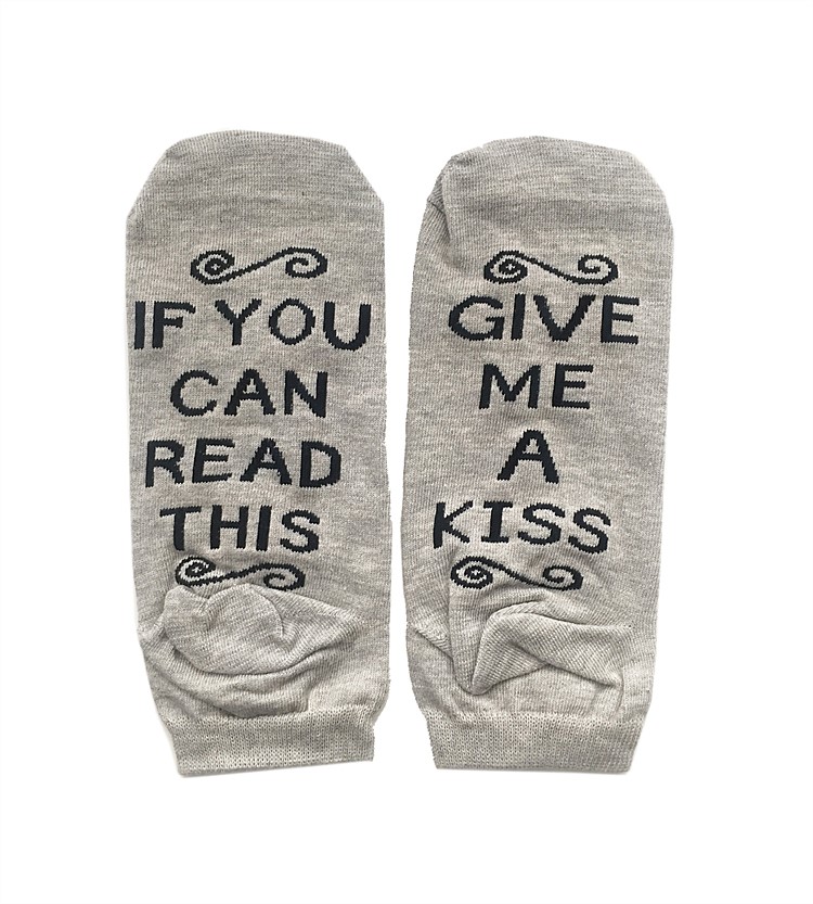 Stella+Gemma Grey Give me a Kiss  Sock
