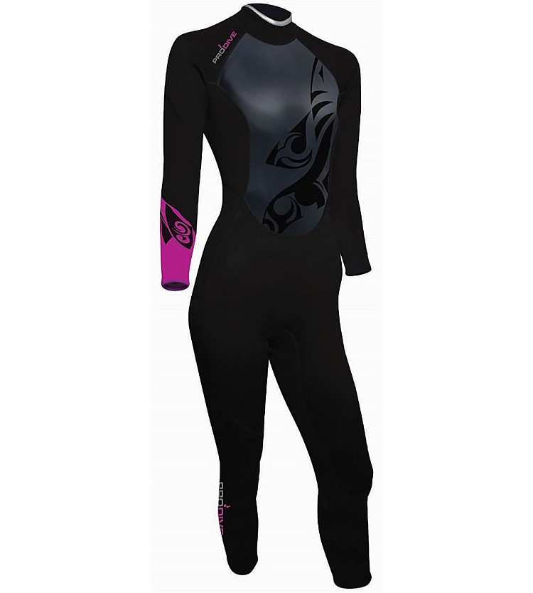 Pro Dive Womens 3mm Steamer Wetsuit
