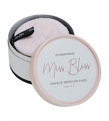 Annabel Trends Miss Bliss Makeup Remover Pads PK/3 Pink