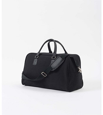 Citta Canvas Travel Bag Black