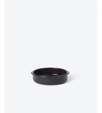 Citta Terracotta Casserole Dish Black S 700ml