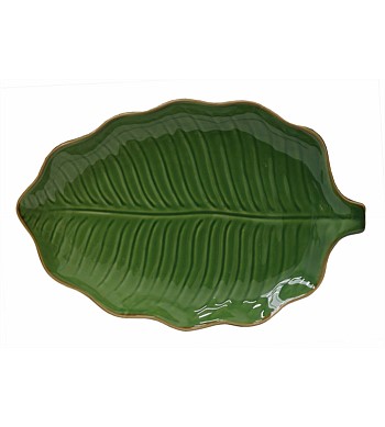 CC Interiors Leaf Platter