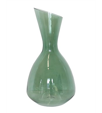 CC Interiors Fino Verde Glass Wine Decanter