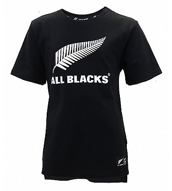 All Black T Shirt Classic Logo