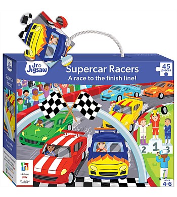 Hinkler Junior Jigsaw Supercar Racers