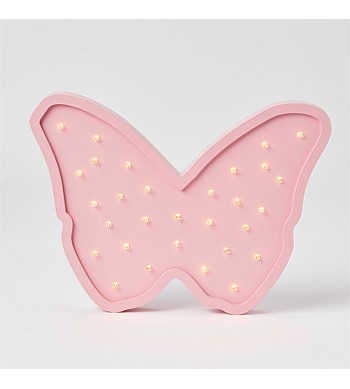 Jiggle & Giggle Butterfly Wooden Light Pink