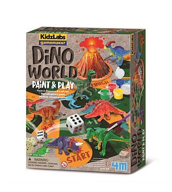 4M Craft Dino World Paint & Play