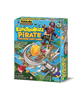 4M Craft Buzz Pirate Treasure Hunt Game