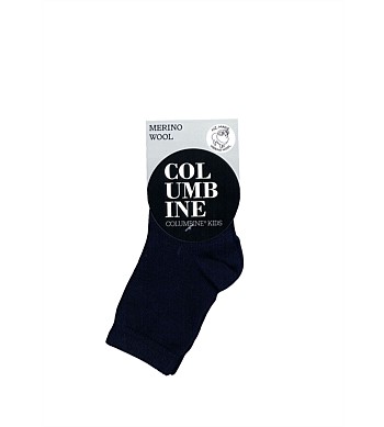 Columbine Wool Crew Socks