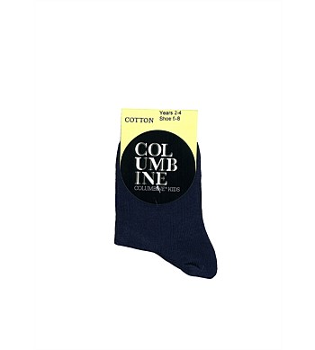 Columbine Kids Cotton Crew Sock 
