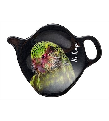 Ladelle Majestic Birds Kakapo Tea Bag Holder