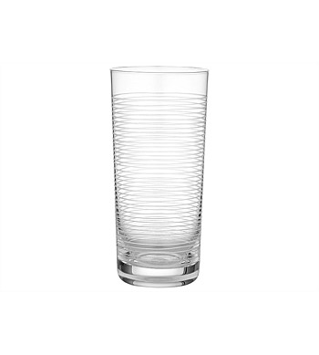 Ladelle Linear Etched Clear HiBall Tumbler