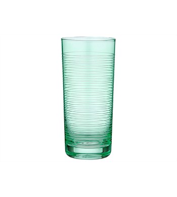 Ladelle Linear Etched Green HiBall Tumbler