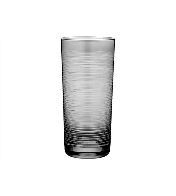 Ladelle Linear Etched Charcoal HiBall Tumbler
