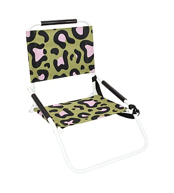 Annabel Trends Beach Chair Ocelot Pink Khaki