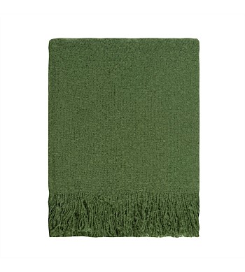 Linens & More Throw Cosy Kale