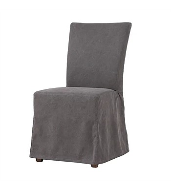French Country Slip Dining Chair Grey
