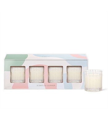 Circa Summer Scents Candle 4pk 60g