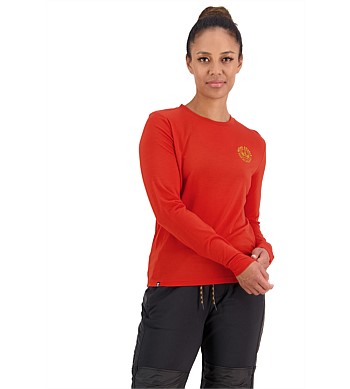 Mons Royale Womens Icon Relaxed Long Sleeve