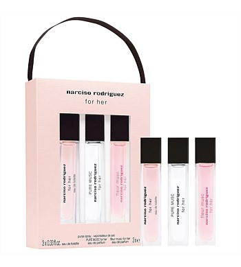 Narciso Rodriguez For Her Trio EDT 10ml Set