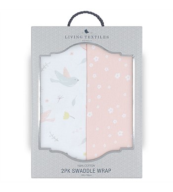 Living Textiles 2 Pack Jersey Wrap