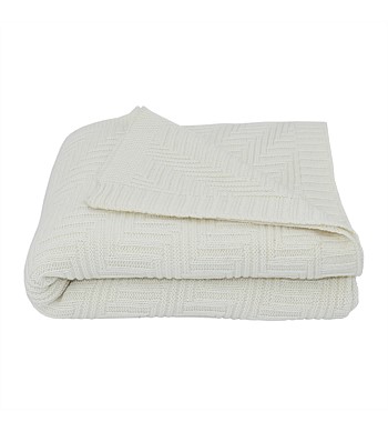 Living Textiles Merino Wool Cot Blanket 