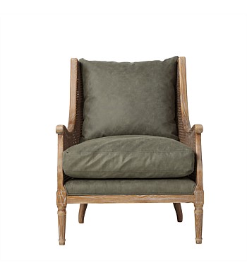French Country Chester Chair Green