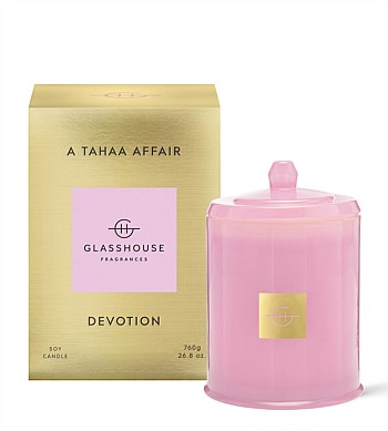 Glasshouse Candle A Tahaa Devotion 760g