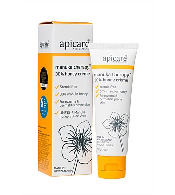 Apicare Manuka Therapy 30% Honey Cream