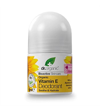 Dr. Organic Vitamin E Roll On Deodorant 50ml