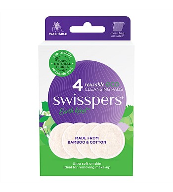 Swisspers Reusable Eco Cleansing Pad 4pack